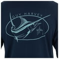 thumbnail image 3 of Guy Harvey Men's Apex Long Sleeve Crew Neck Tee, 3 of 3
