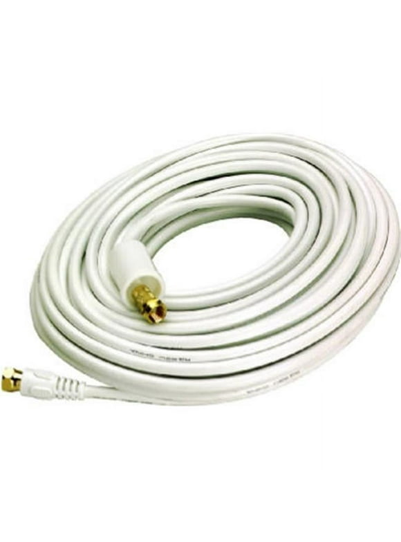 Audiovox VHW112N White- 50 ft. RG6 Coaxial Cable