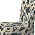 thumbnail image 4 of Designart Chaise d'Appoint "Paiabilité Florale Tropicale III" Bleue - Fauteuil de Cottage pour Chambre, 4 of 7