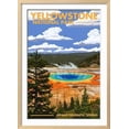 thumbnail image 2 of Yellowstone National Park  Grand Prismatic Spring, Framed Art Print Wall Art by Lantern Press Sold by Art.Com, 2 of 6