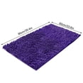thumbnail image 3 of VogueV Blue Purple Bathroom Carpet, Soft Furry Absorbent Bath Mat, Machine Washable Non-Slip Floor Rug for Tub, Shower, Kitchen, Bedroom, Dorm, Rv, Elderly & teen Safe, 1Pc Bathroom Mat, 3 of 9