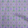 thumbnail image 1 of oneOone Velvet Purple Fabric African Sewing Craft Projects Fabric Prints By Yard 58 Inch Wide, 1 of 4