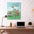 thumbnail image 6 of People That Don't Golf Funny Cartoon Sports Design Super Oversized Stretched Canvas Wall Art by Gary Patterson, 6 of 6
