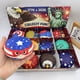 thumbnail image 2 of Independence Day Dumpling Squishy Toys, Gaint Dumpling Squishy Mystery Box, Colorful Squishies Dumplings Stress Balls Toy, Stocking Stuffers with Food Steamer Stretchy Desk Toy, 2 of 7