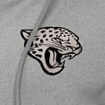 thumbnail image 2 of Women's Antigua  Heather Gray Jacksonville Jaguars Seeker Full-Zip Hoodie Jacket, 2 of 2
