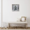 thumbnail image 2 of Led Framed Wall Art (Snow Pine Tree With Birds), 2 of 3
