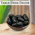 thumbnail image 4 of Black Agate Crystal Tumbled Stones Polished Rocks (1 OZ), 4 of 5