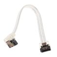 thumbnail image 2 of Maytalsory SATAIII Data Drive Cable with Locking Latch pin SATA Connector 150mm Straight to Right Angle, 2 of 6