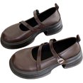 thumbnail image 2 of Spring/Summer Vintage Mary Jane Women's Small Leather Shoes Versatile College Style Platform Pumps, 2 of 6