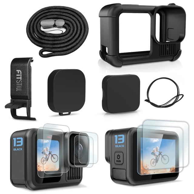 Funda protectora de silicona para GoPro Hero 13 Black + Accessories