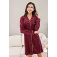 thumbnail image 4 of Richie House Women's Medium Style Fleece Top Pajama RHW2761-B-L, 4 of 7