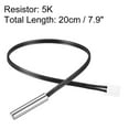 thumbnail image 2 of 5K NTC Thermistor Probe 7.9 Inch Temperature Sensor for Air Conditioner, 2 of 3