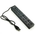 thumbnail image 1 of Hydrating 1pc Usb Hub 7 Port Usb Connector Usb Port Splitter For Laptop Computer, 1 of 4