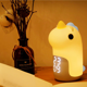 thumbnail image 1 of Luz de noche de unicornio para niños, lindo despertador, regalos de unicornio para niñas, cosas kawaii, lámpara portátil de silicona recargable para niños, regalo de cumpleaños para bebé, niño, dormit, 1 of 5