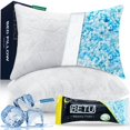 thumbnail image 1 of Cooling Pillows BETU, juego de 2 unidades de espuma viscoelástica, tamaño estándar, 1 of 9