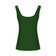 thumbnail image 4 of Titcea Tank Top for Women Solid Color U Neck Sleeveless T Shirts Loose Comfort Casual Sexy Tops, 4 of 6