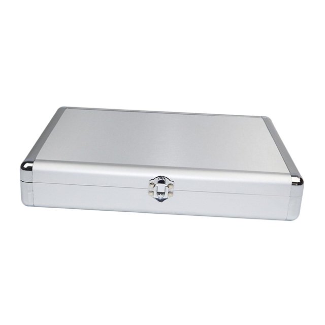 Caja de rejilla de tenis de mesa Protector de transporte Absorción de choque de choque al aire libre aleación de aluminio resistente al aluminio