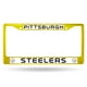 Cadre Chromé de Couleur Jaune des Steelers de Pittsburgh – image 1 sur 2