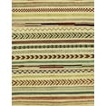 thumbnail image 1 of Ahgly Company Indoor Rectangle Abstract Mustard Yellow Abstract Area Rugs, 2' x 3', 1 of 6