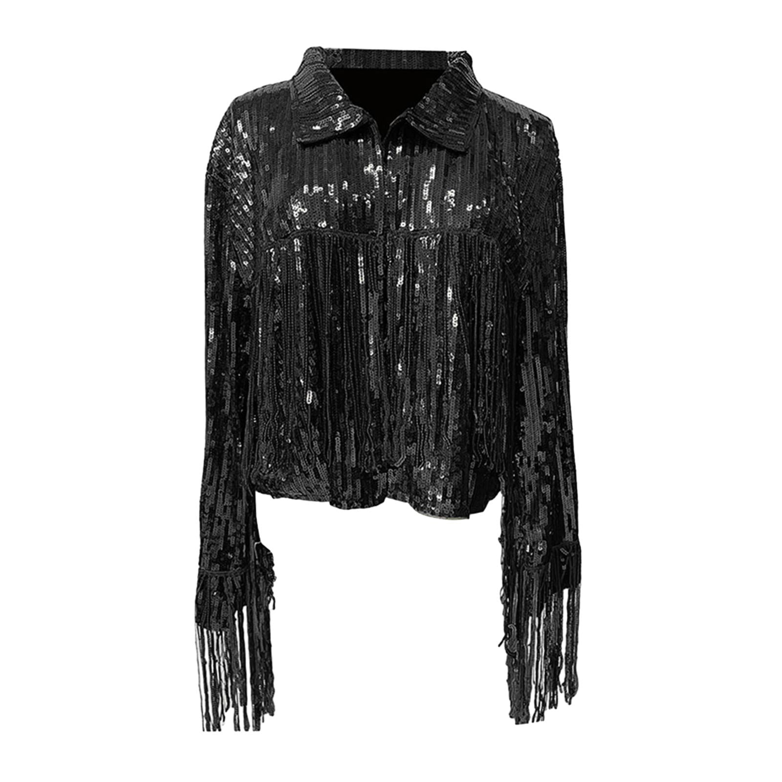 Black shiny cardigan outlet