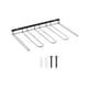 thumbnail image 5 of Perchero de pared Strade Fareast Limited para botas largas Soporte para botas con kit de tornillos Organizador de botas para armario interior, 5 of 8