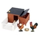 thumbnail image 1 of de granja avícola de PVC, juguetes modelo de educativas, de juguetes modelo de animales de granja Pou , Pollo, 1 of 4