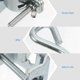 thumbnail image 5 of Soporte De Abrazadera Para Sombrilla Mejorado, Resistente, Para Banco, Patio, Con Clip Fijo, Para Playa, Pesca, Montaje De Sombrilla, Abrazadera Para Silla, 5 of 8