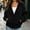 Black, variant on Women's Hoodies Pullover Sevevn Fashion Loose Long Sleeve Pullover Hoodie Sweatshirt Fleece Jacket Coat Essentials Hoodie