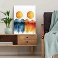 thumbnail image 5 of Qisvanset Framed Canvas Wall Art, 12x16 Inch Sunshine Rainbow Boho Kids Nursery Wall Art, 5 of 5