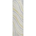 thumbnail image 2 of Addison Rugs Mayfield Premium Machine Washable Transitional Stripes Ivory Runner Rug, 2'3" x 7'6", 2 of 8
