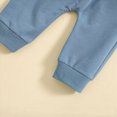 thumbnail image 4 of TOWED22 Toddler Baby Boy Clothes Color Block Long Sleeve Sweatshirt Tops + Pants Fall Winter Outfits 2 Piece Set, 4 of 9