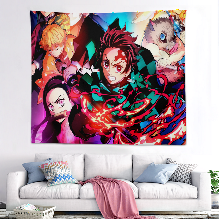 Demon slayer wall tapestry sale