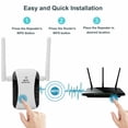 thumbnail image 4 of WiFi Repeater Extender Wi-Fi Amplifier 300Mbps 2.4G Long Range Signal Booster, 4 of 8