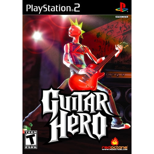 Red Octane Guitar Hero Wireless Guitar for Playstation 2 Harmonix Free shipping