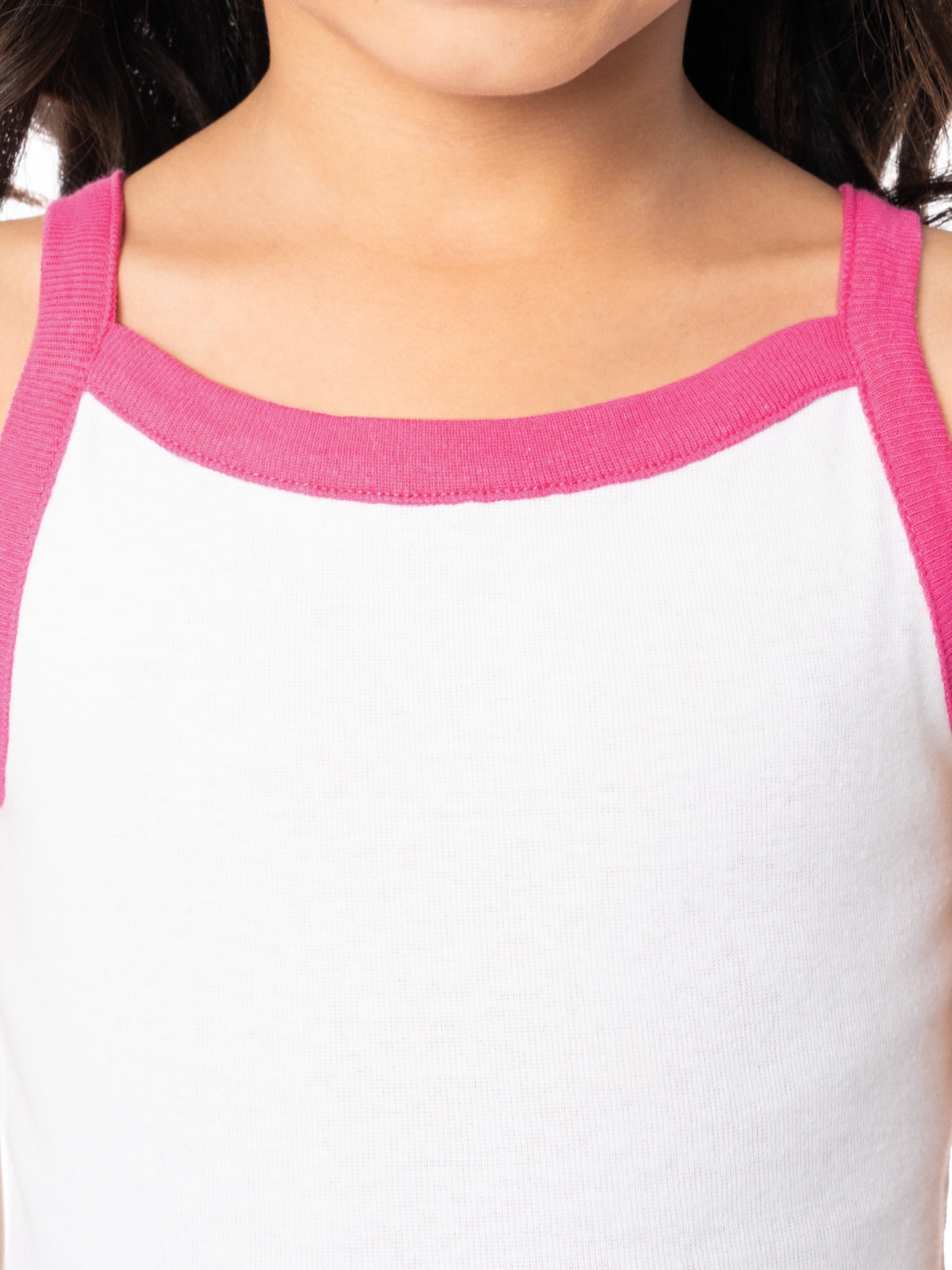 Fruit of the Loom Girl's Energize Snug Fit Pajama Sleep Sets, 4-Piece, Sizes 4-12