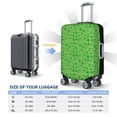 thumbnail image 6 of Haiem St Patrick's Day Luggage Cover Printed Suitcase Covers for Luggage Elastic Washable Suitcase Protector Fits 18-32 Inch Luggage-Small, 6 of 9
