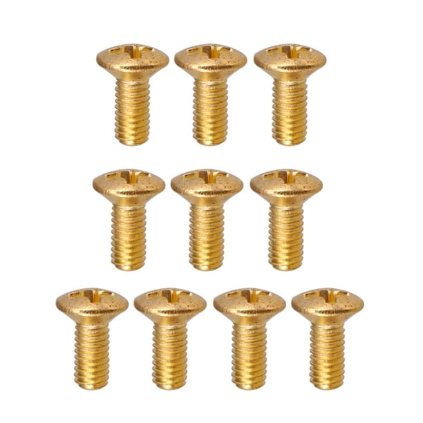 Carburador de Carburador para Motocicleta, Calibrador de Equilibrador de Vacío, Calibre de , Equilibrio - Doradoq, se describe Oro Sunnimix Tornillos de montaje del interruptor de la guitarra