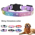 thumbnail image 3 of Inlaid Rhinestone Pet Necklace Dress-Up Adjustable Collar with Bell for Cats and Dogs - Perfect for Festival Celebrations, 3 of 8