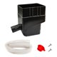 thumbnail image 3 of Sistema de recolección de con manguera Recolección de de lluvia Desviador de agua de techo para césped Patio trasero Riego de Negro CUTICAT Recolección de agua de lluvia, 3 of 6