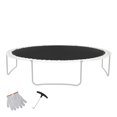 thumbnail image 1 of KFFKFF Surface de Saut pour Trampoline, Adaptée à une Structure de 14 Pieds, Tapis de Saut Polyvalent pour Trampoline Circulaire de 14 Pieds, Matériau Résistant au Soleil avec Dispositif à Ressort et Anneaux en V Robustes, 1 of 9