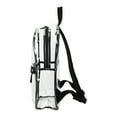 thumbnail image 6 of Eastsport Clear Backpack with Pencil Case, Black, 6 of 8
