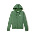 thumbnail image 2 of Victoria's Secret Pink Sherpa Lined Perfect Full Zip Hoodie Green Size X-Large NWT, 2 of 3