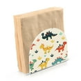 thumbnail image 2 of Dinosaur Animal Cartoon Napkin Holder for Table Clear Napkin Stand Paper Holder Acrylic Organizer Dispenser Napkins for Dinner Kitchen Restaurant Room, 2 of 8