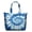 Colorful Tie Dye Pattern, variant on Colorful Tie Dye Pattern Large Weekend Travel Bag, Canvas School Handbag with Zipper & Pockets, Airline Friendly for Women Men,22” X 12" X 18"