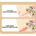 thumbnail image 4 of Guardurnaity Cortauñas con 3 engranajes para corte de uñas de precisión Cortauñas automático Manicura recortadora de uñas Juegos de manicura azul, 4 of 6
