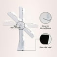 thumbnail image 4 of COOLJEEN Vanity Mirror with Lights, 9 Led Bulbs Lighted Makeup Mirror with Detachable 10X Magnification Mirror, Hollywood Mirror 3 Color Lights Tabletop Makeup Mirror, 360°Rotation, 4 of 6