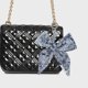 thumbnail image 2 of Ofertas Únicas 1 Pc Charm de Llave Decorativo de Bolso con Letra O en Forma de Lazo Color Azul, 2 of 5