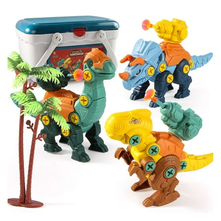 

YIGZYCN Take Apart Toy Dinosaur Model Kits Hand-on Ability Training Toy for Boys Girls