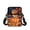 Autumn Owl Pumpkin Art, variant on FUIALDOLG Crossbody Bags Galaxy Wolf Art 2 Layer Crossbody Purse for Travel, Polyester Waterproof Over Shoulder Wallet