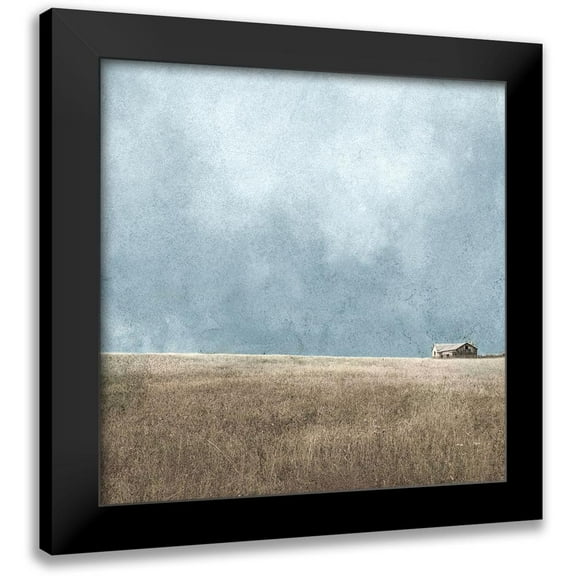 Mabat, Ynon 12x12 Black Modern Framed Museum Art Print Titled - After the Storm Blue Sky